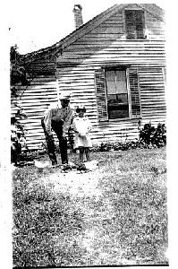 Uncle Butch (?) and Dora Uncle Butch (?) and Dora